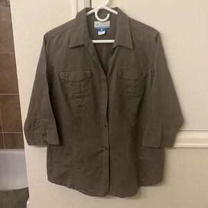 Columbia linen shirt